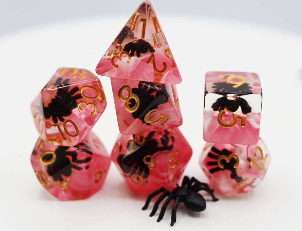 TERROR SPIDER RPG DICE SET
