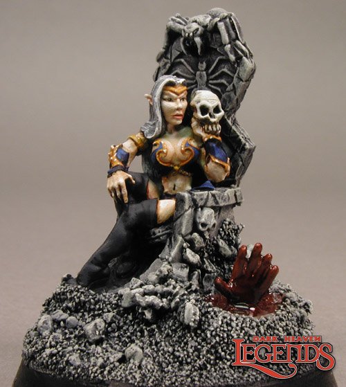Dark Elf Queen/Throne