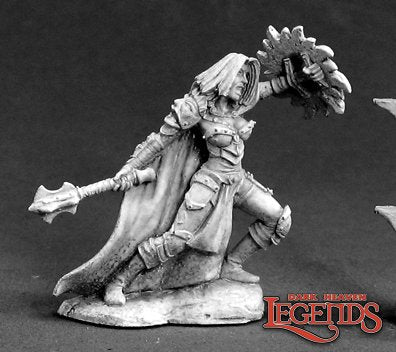 Sora Goldflame, Female Cleric