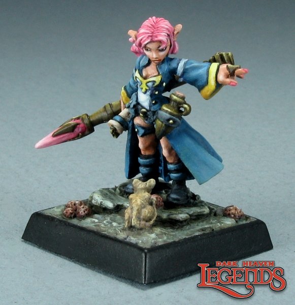 Cassie, Female Gnome Wizard