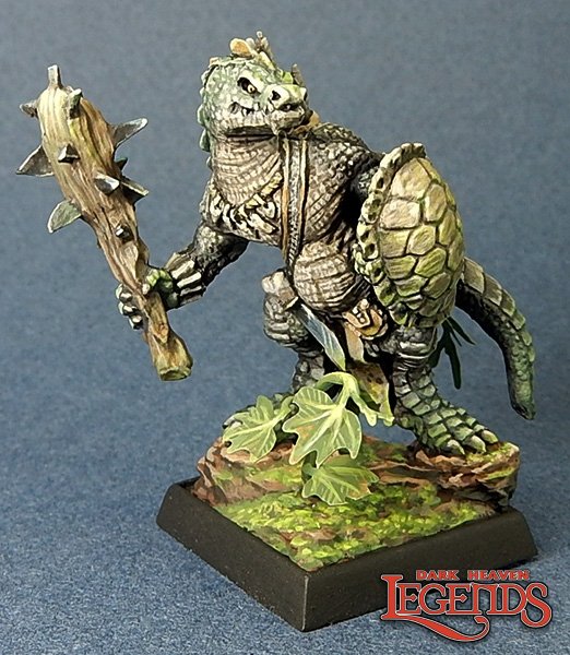 Lizardman w/ Club & Shield