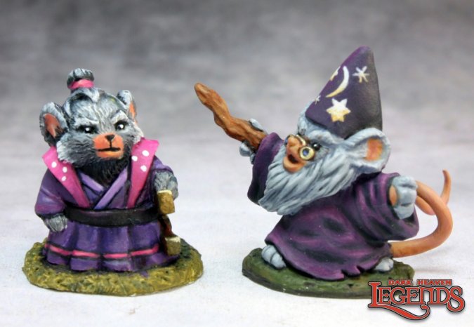 Mousling Sorcerer & Samurai
