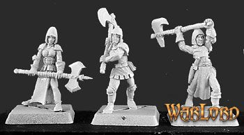 Mercenary Axemen (9) Mercenaries Grunt