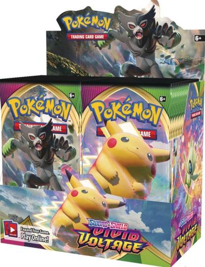 POKÉMON TCG: Sword and Shield Vivid Voltage Booster Box