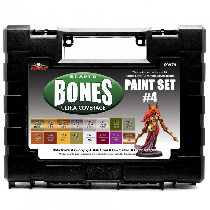 MSP Bones Ultra-Coverage Paints: Set #4