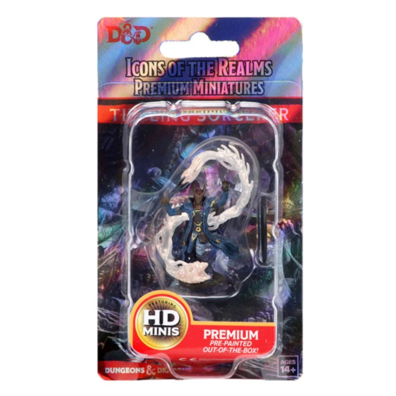 D&D Icons Of The Realms Premium Miniatures Tiefling Sorcerer Male