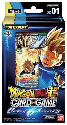 Dragon Ball Super Universe 6 Assailants Expert Deck 01
