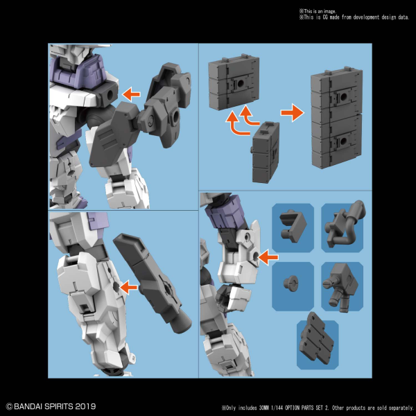 30MM 1/144 OPTION PARTS SET 2