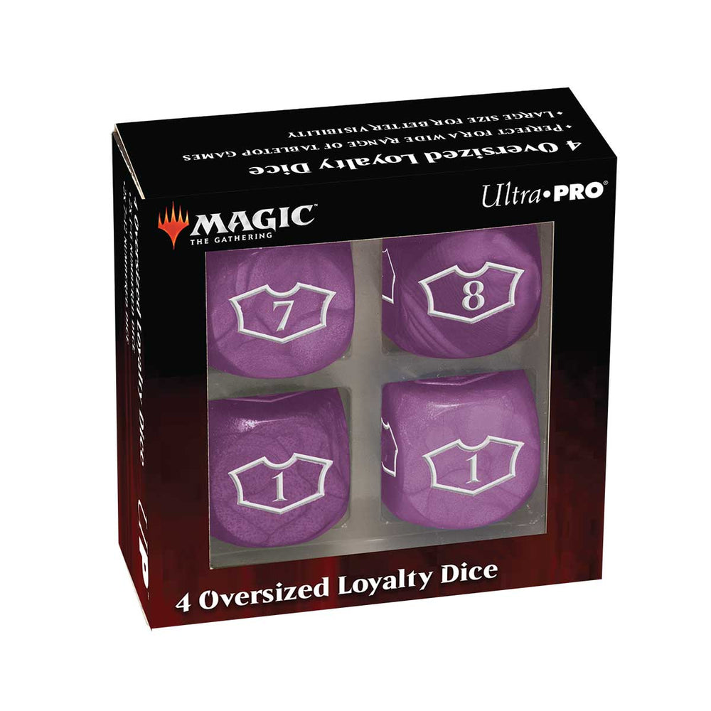 Ultra Pro Deluxe Deluxe Deluxe 22MM Swamp Loyalty Dice Set with 7-12 for Magic: The Gathering