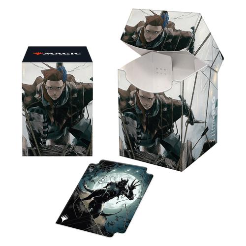 Innistrad Midnight Hunt: "Suspicious Stowaway" PRO 100+ DECK BOX FOR MAGIC: THE GATHERING
