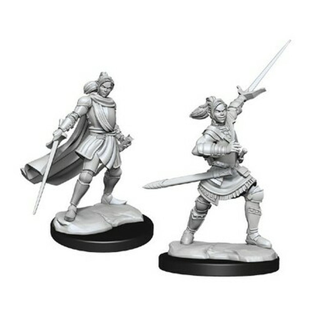 Critical Role Unpainted Miniatures: Half-Elf Paladin Xhorhas Female