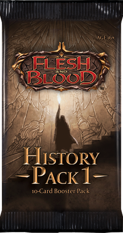 Flesh and Blood TCG: History Pack 1 Booster Pack
