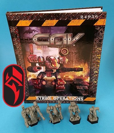 CAV: Strike Operations Hardcover Rulebook, Rach Bundle