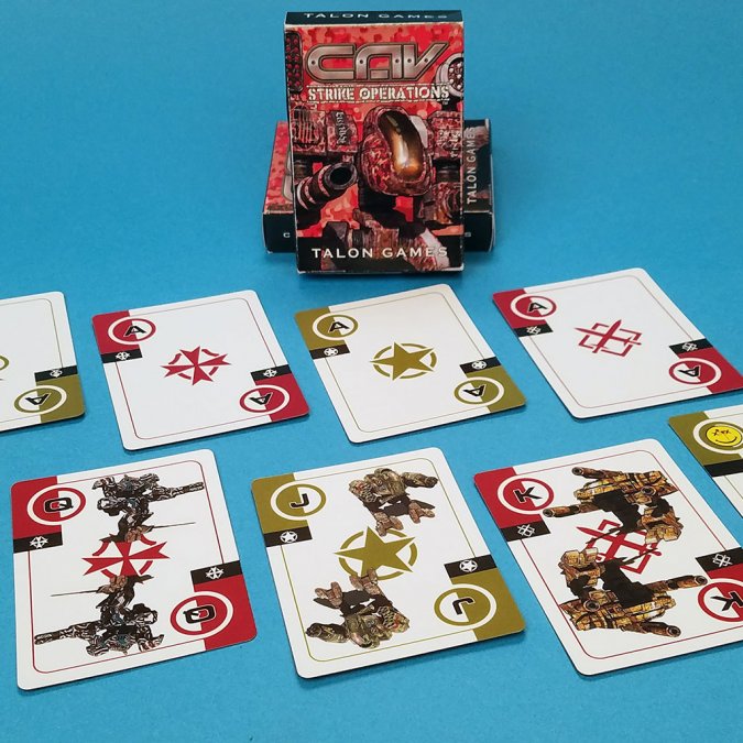 CAV: Strike Operations Themed Playing Cards