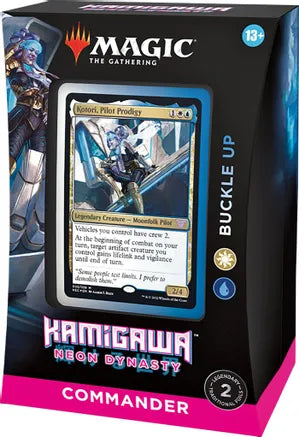 Buckle Up Kamigawa: Neon Dynasty Commander Decks