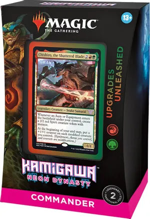 Upgrades Unleashed Kamigawa: Neon Dynasty Commander Decks
