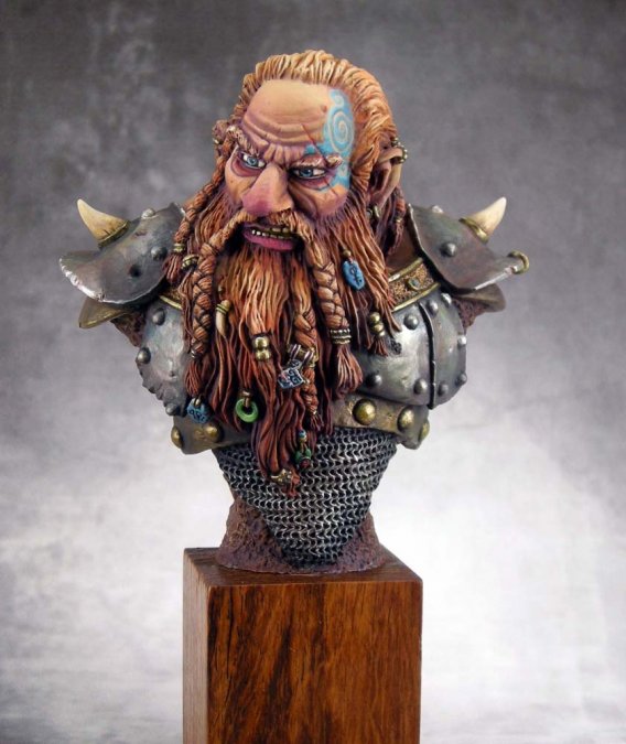 The Grudge - Resin Dwarf Bust