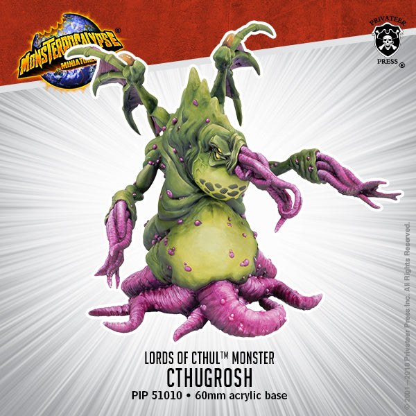 Monsterpocalypse – Cthugrosh: Lords of Cthul Monster (resin)