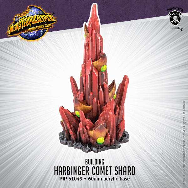 Harbinger Comet Shard – Monsterpocalypse Building (resin)
