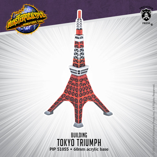 Tokyo Triumph – Monsterpocalypse Building (resin)
