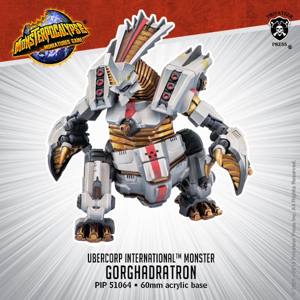 Gorghadratron – Monsterpocalypse Uber Corp International Monster (metal/resin)