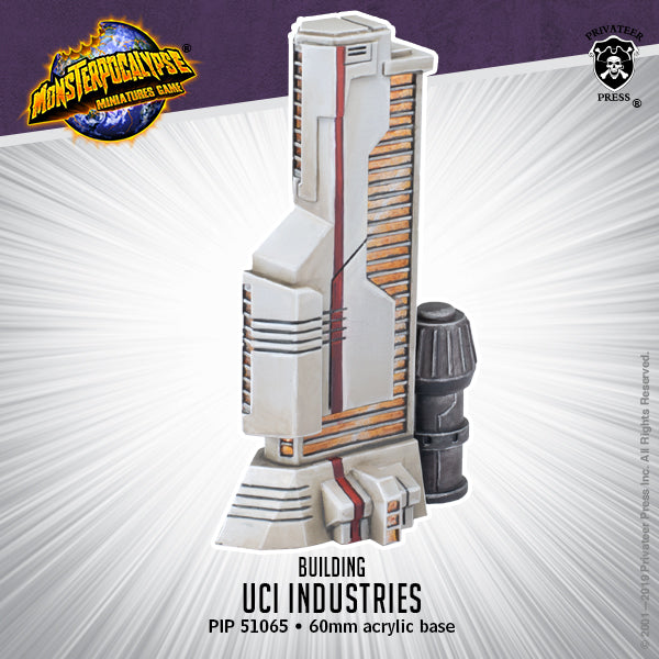 UCI Industries – Monsterpocalypse Building (resin)