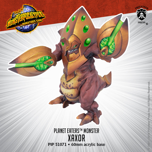 Xaxor – Monsterpocalypse Planet Eaters Monster (metal/resin)