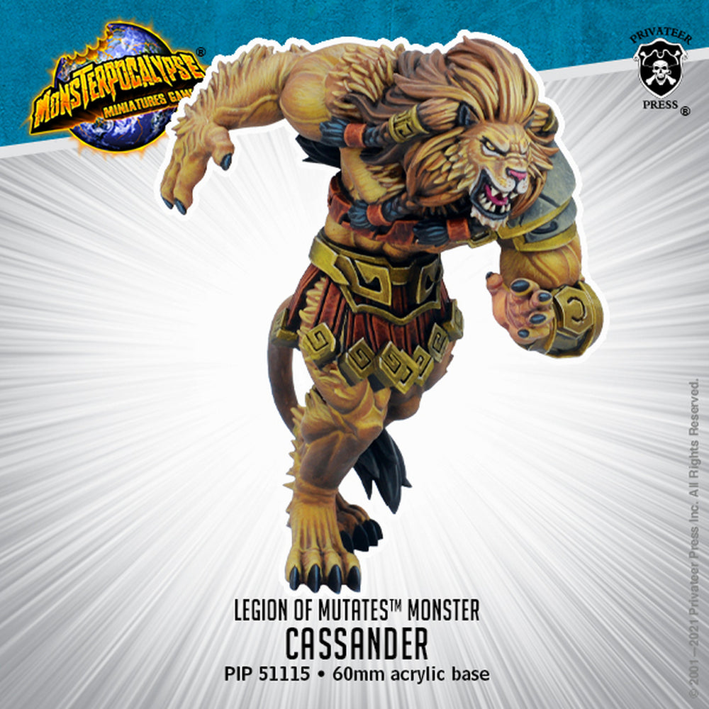 Monsterpocalypse Cassander Legion of Mutates Monster