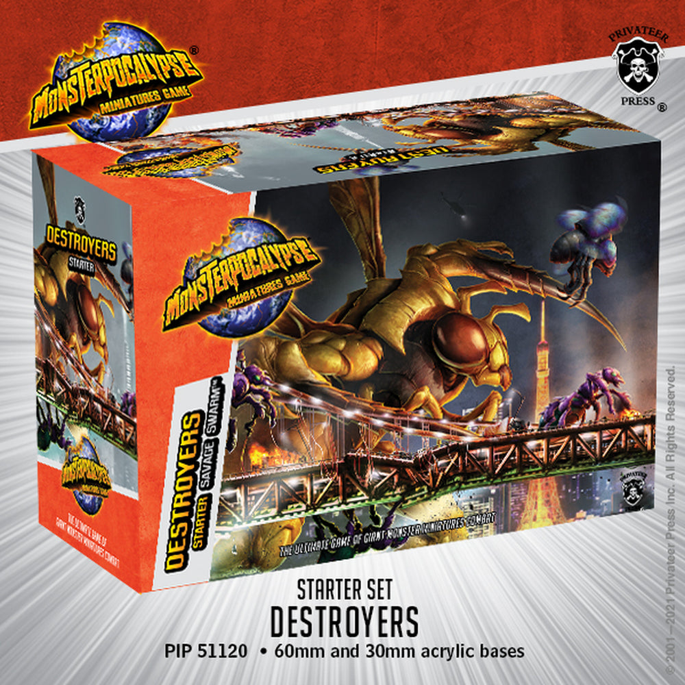 Monsterpocalypse Savage Swarm Destroyers Starter Set