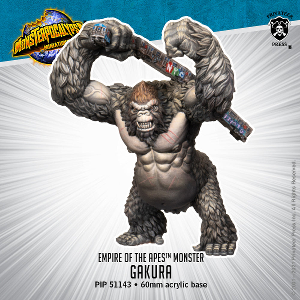 Monsterpocalypse Gakura  Empire of the Apes Monster
