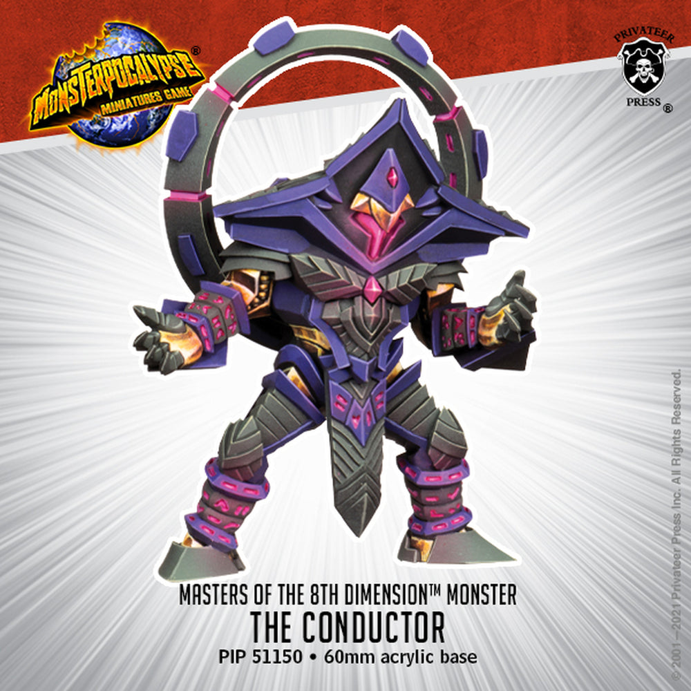 Monsterpocalypse The Conductor Masters of the 8th Dimension Monster