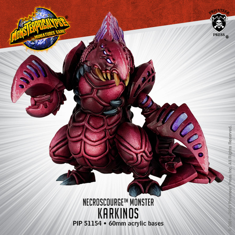 Monsterpocalypse Karkinos Necroscourge Monster