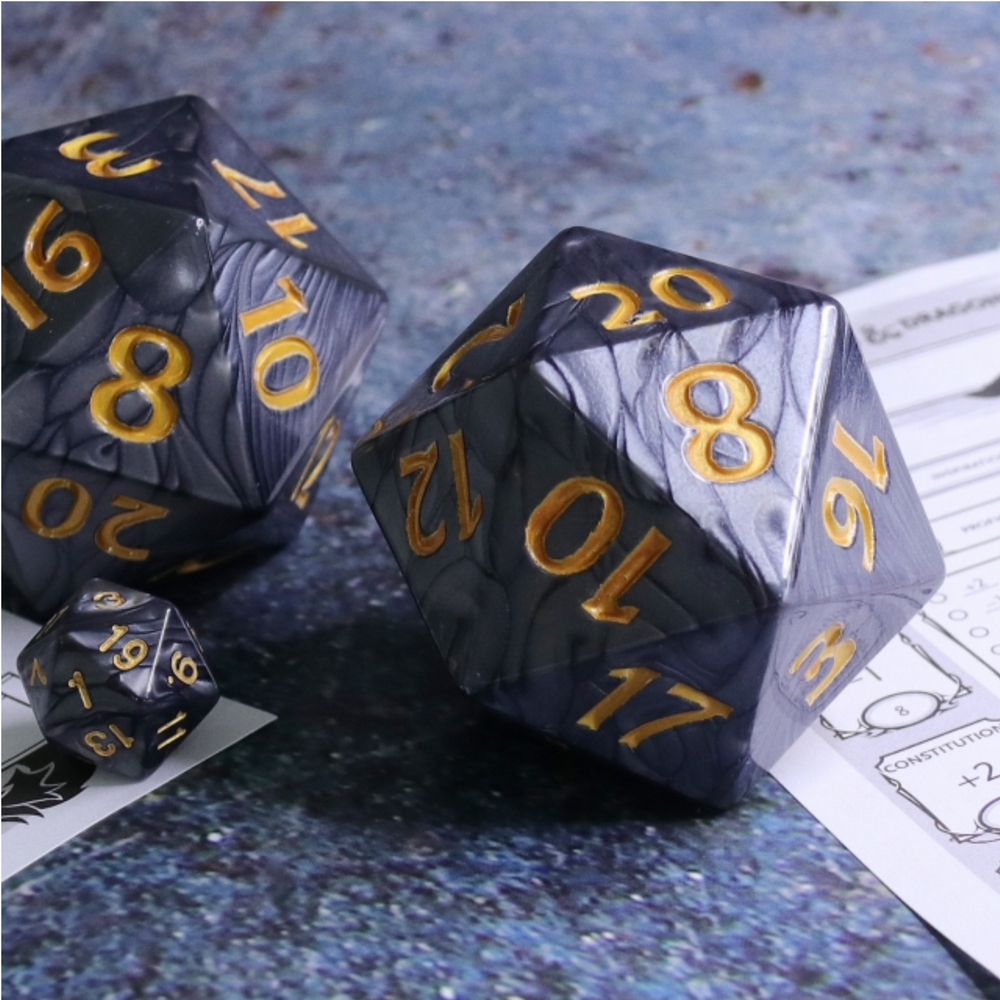 55MM TITAN D20 - BLACK PEARL
