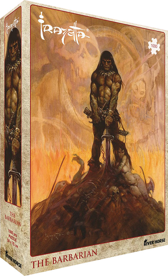Frazetta Artwork Puzzle: The Barbarian (1000 pc)