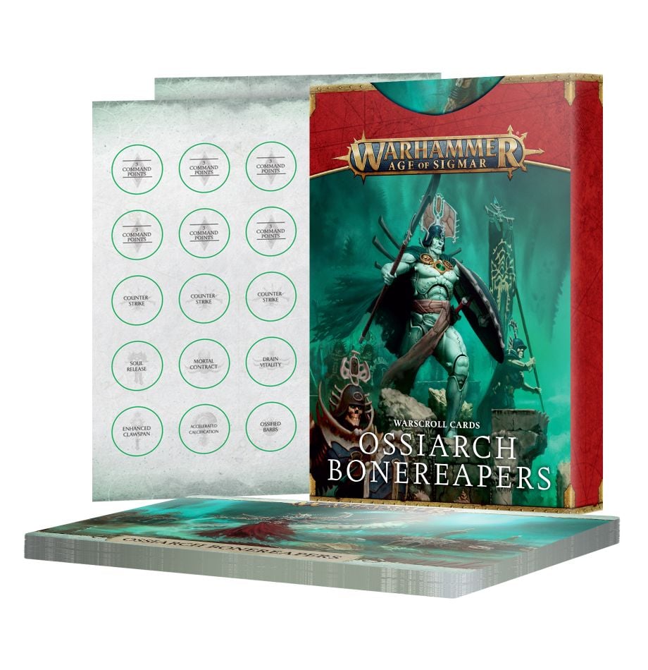 Age of Sigmar - Warscroll Cards: Ossiarch Bonereapers