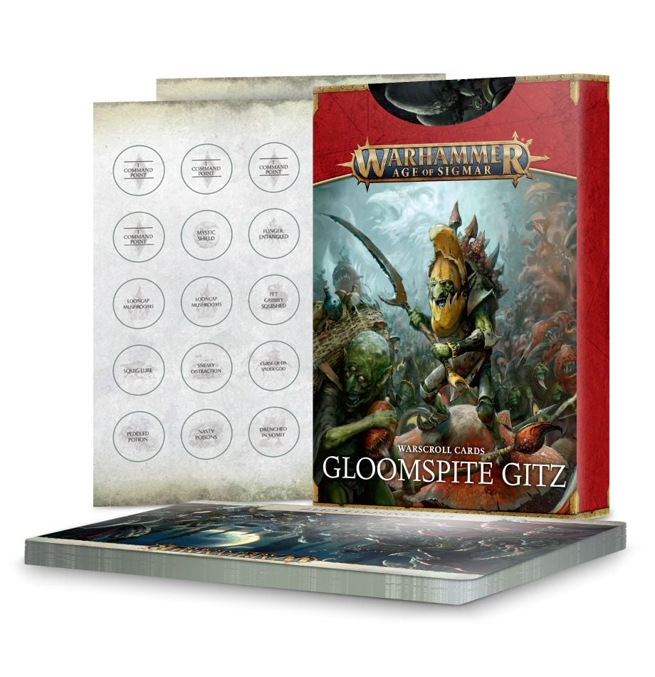 Age of Sigmar - Warscroll Cards: Gloomspite Gitz