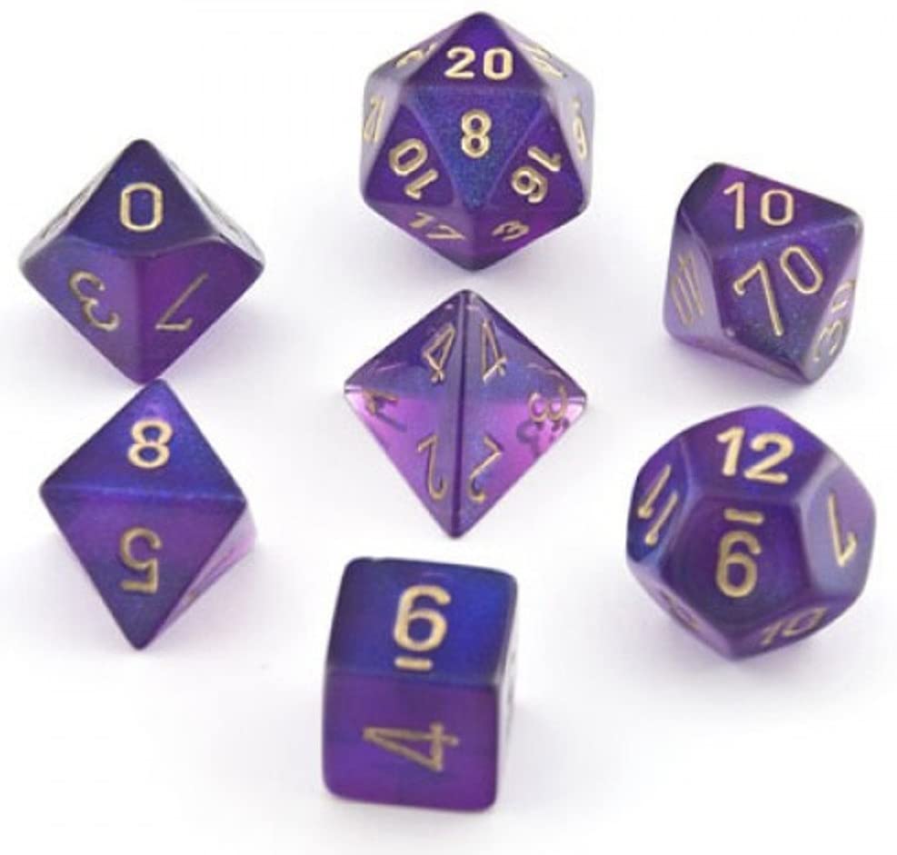 ROYL PURPLE / GOLD 7 DIE BOREALIS