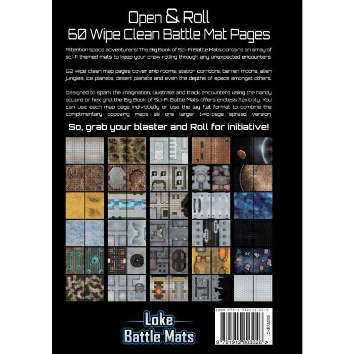 Loke Battle Mats: The Big Book of Sci-Fi Battle Mats