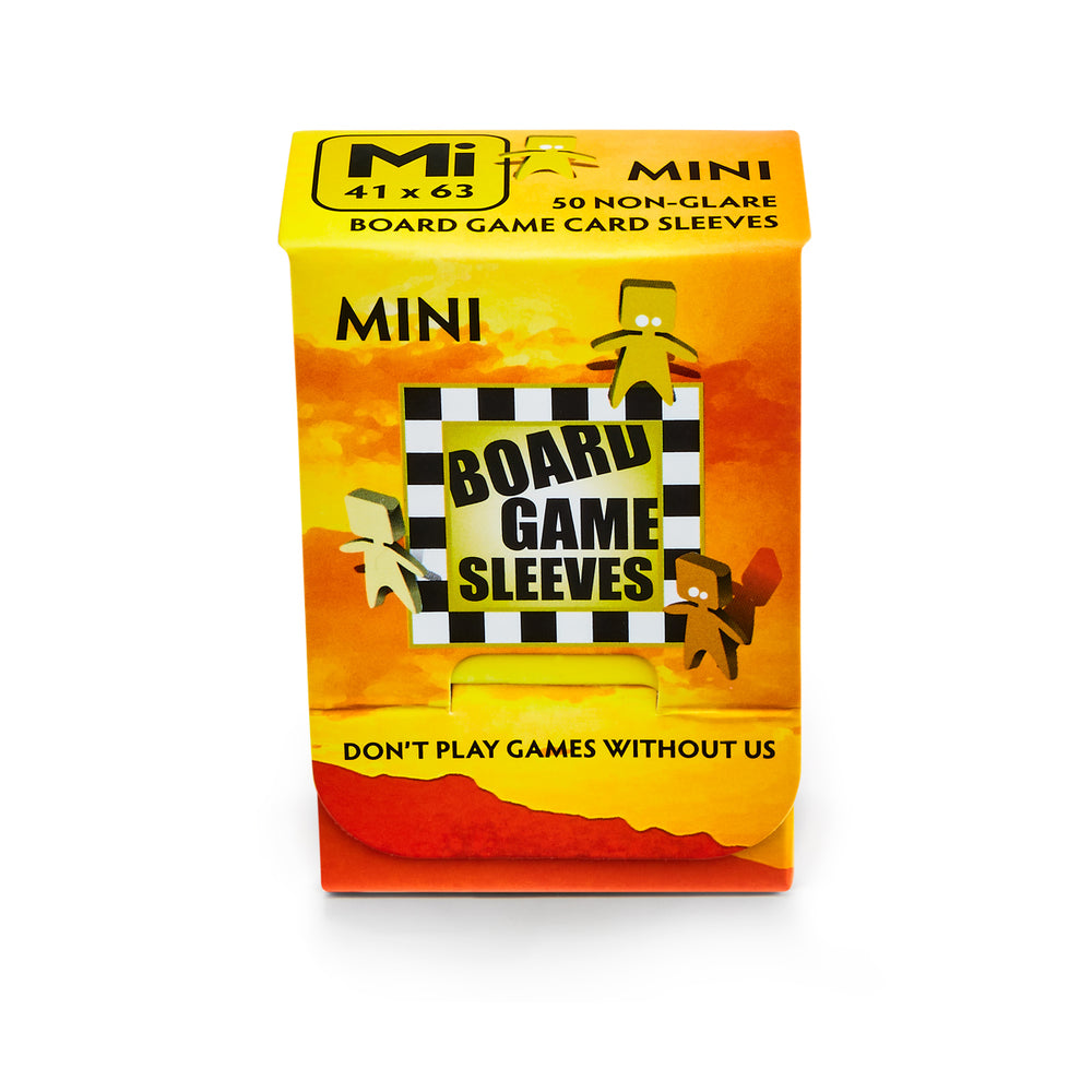 Non Glare Mini Board Game Sleeves (41x63mm) (50)