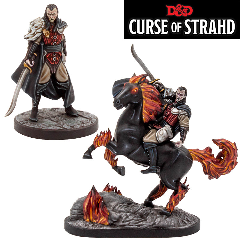 Dungeons & Dragons: Curse of Strahd - Strahd Foot & Mounted