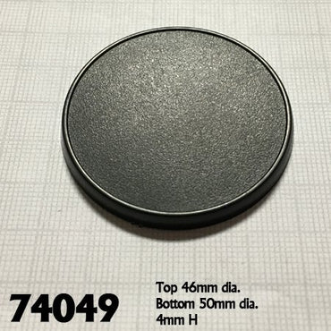 50mm Round Gaming Base (10)