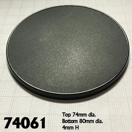 80mm Round Gaming Base (4)