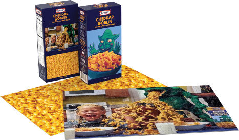Cheddar Goblin 252 Piece Two-Sided Puzzle
