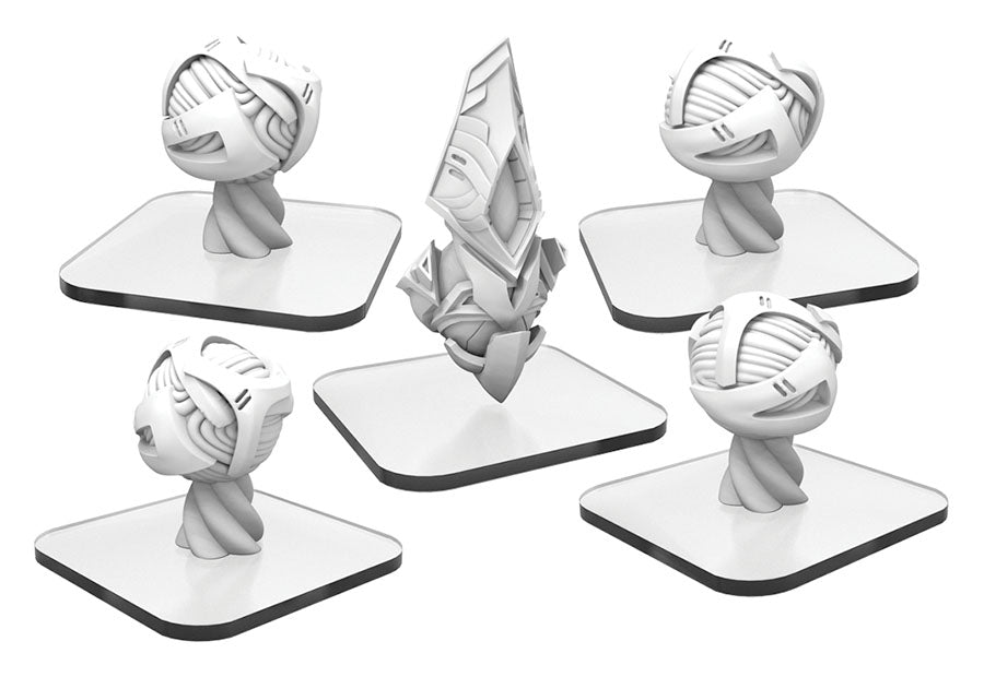 Monsterpocalypse: Masters of the 8th Dimension Voiders and Facilitator Unit (Resin/Metal)