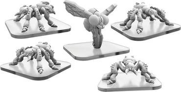 Monsterpocalypse: Savage Swarm Dire Ants & Spy Fly Unit (White Metal)