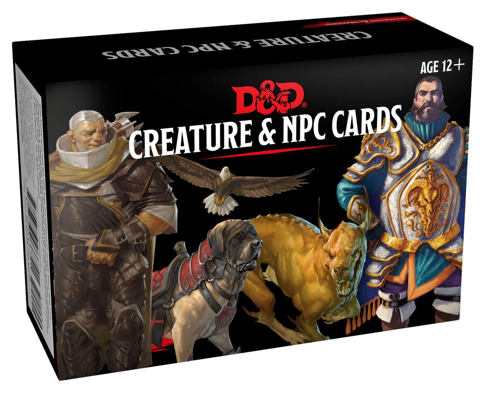Dungeons & Dragons Creature and NPC Cards