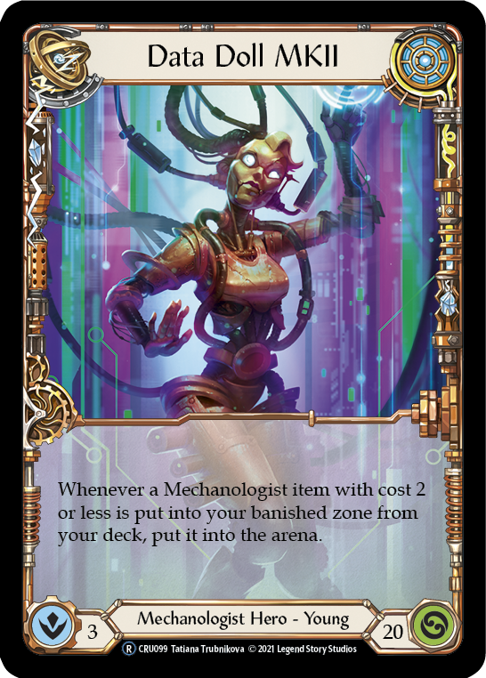 Data Doll MKII (Rainbow Foil) [U-CRU099-RF] Unlimited Rainbow Foil