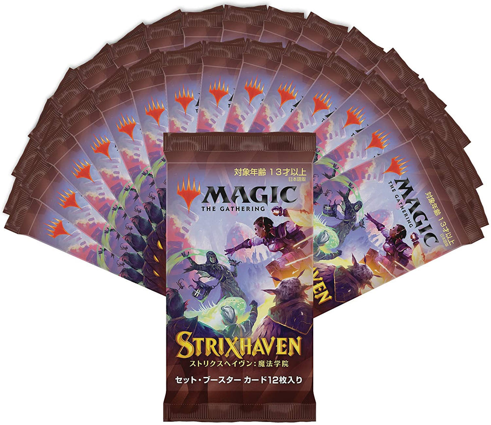 Strixhaven: School of Mages Set Booster Pack Japanese