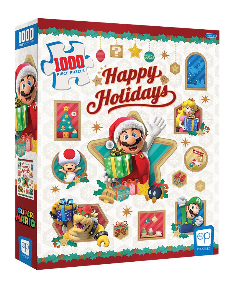 Puzzle: Super Mario - Happy Holidays 1000pcs