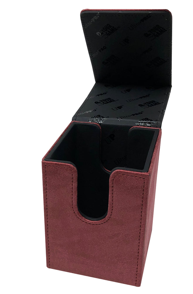 UP ALCOVE FLIP DECK BOX  SAPPHIRE SUEDE